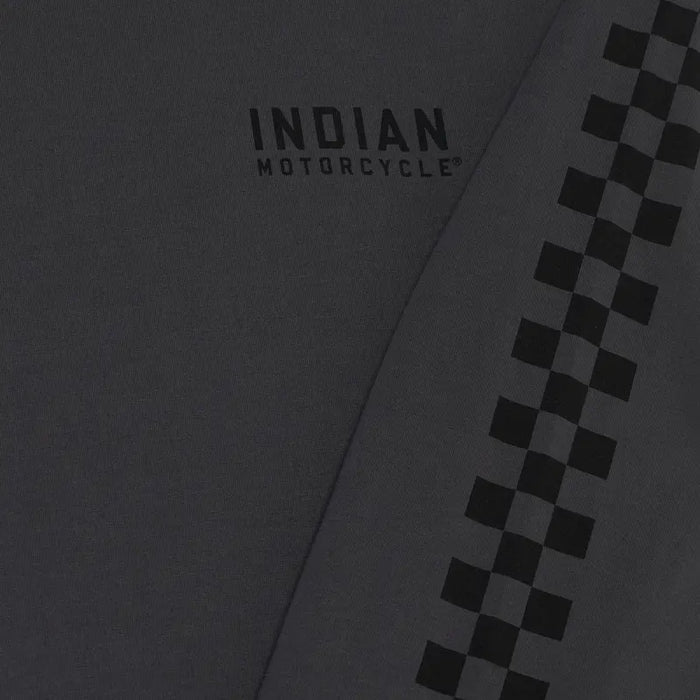 Indian Motorcycle Men's' IMC Racing LS Tee, Gray | 2864776