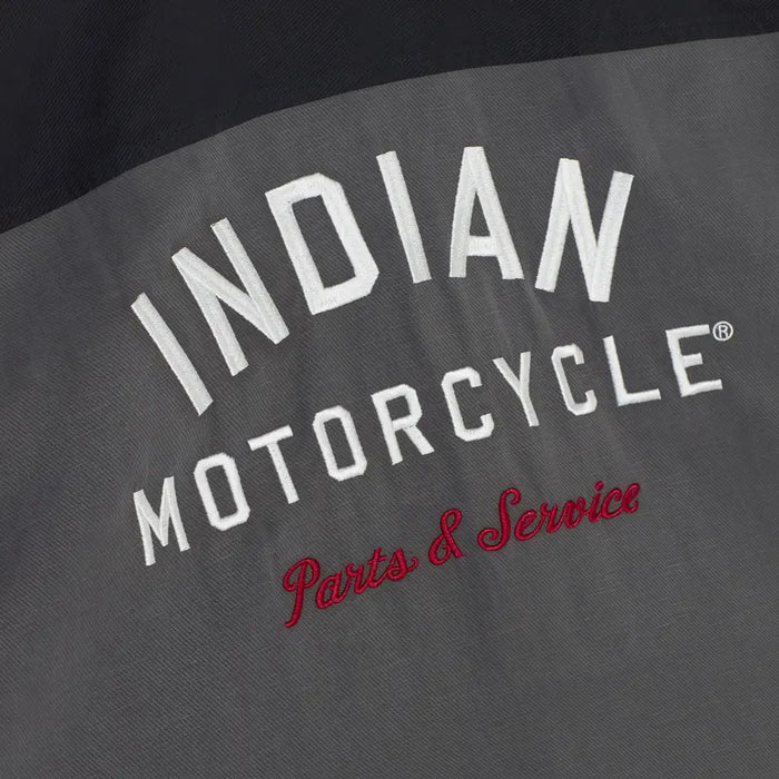 Indian Motorcycle Men's Garage Shirt, Gray | 2864782