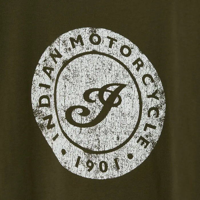 Indian Motorcycle Women's I Script Logo Tee, Green | 2864789