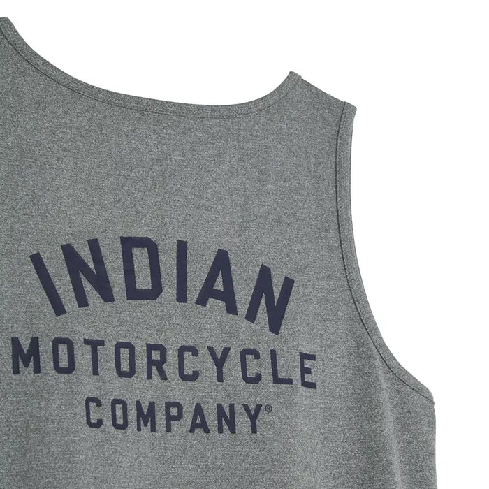 Indian Motorcycle Women's Athlete Logo Print Tank, Gray | 2864792