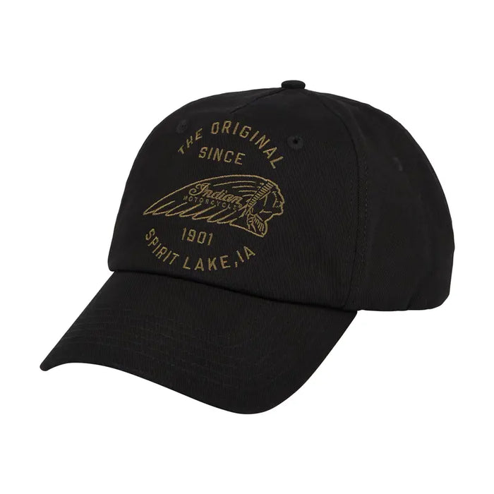 Indian Motorcycle Headdress Embroidered Cap, Black | 2864801