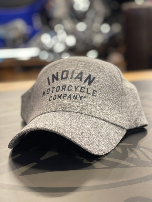 Indian Motorcycle Logo Print Performance Cap, Gray | 2864802