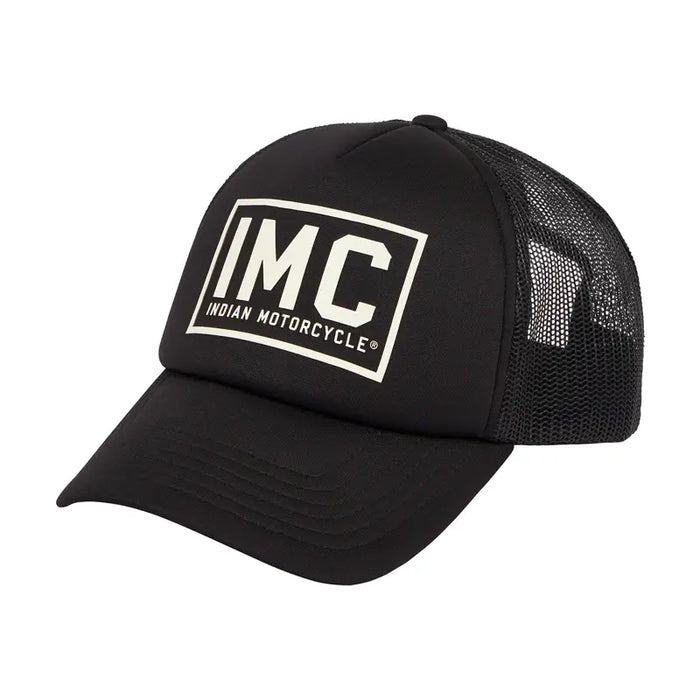 Indian Motorcycle Rectangle IMC Cap, Black | 2864804