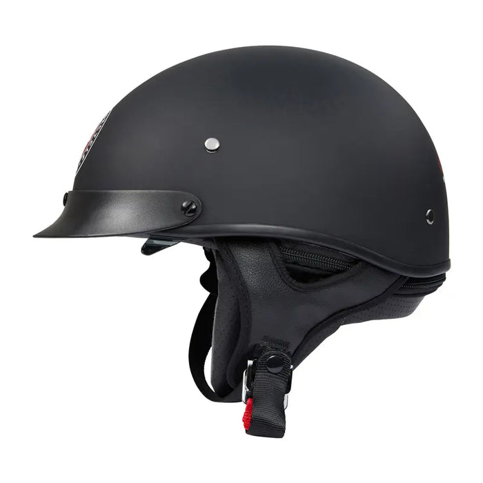 cheap motorcycle half helmets Indian Motorcycle Classic Half Helmet, Black