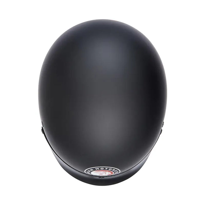 ball helmet motorcycle Indian Motorcycle Classic Half Helmet, Black