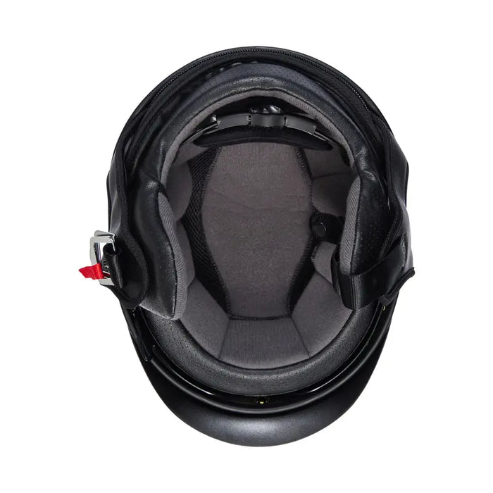 Indian Motorcycle Classic Half Helmet, Black Indian Motorcycle Classic Half Helmet, Black