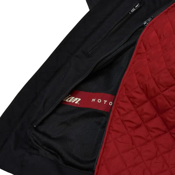 Indian Motorcycle Men's Niagara Jacket, Black | 2864848