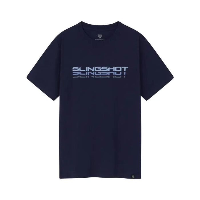 Slingshot Unisex Short Sleeve Crew T-Shirt, Navy | 2864872