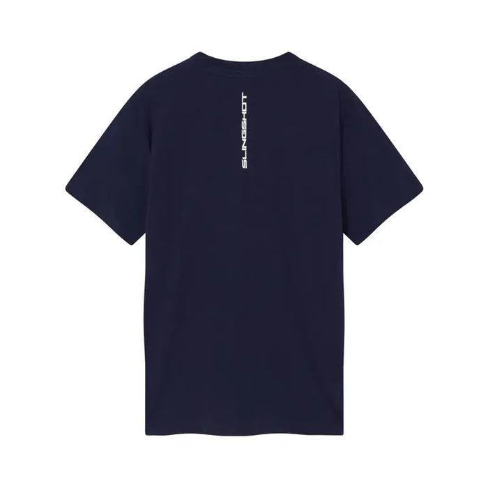 Slingshot Unisex Short Sleeve Logo T-Shirt, Navy | 2864873