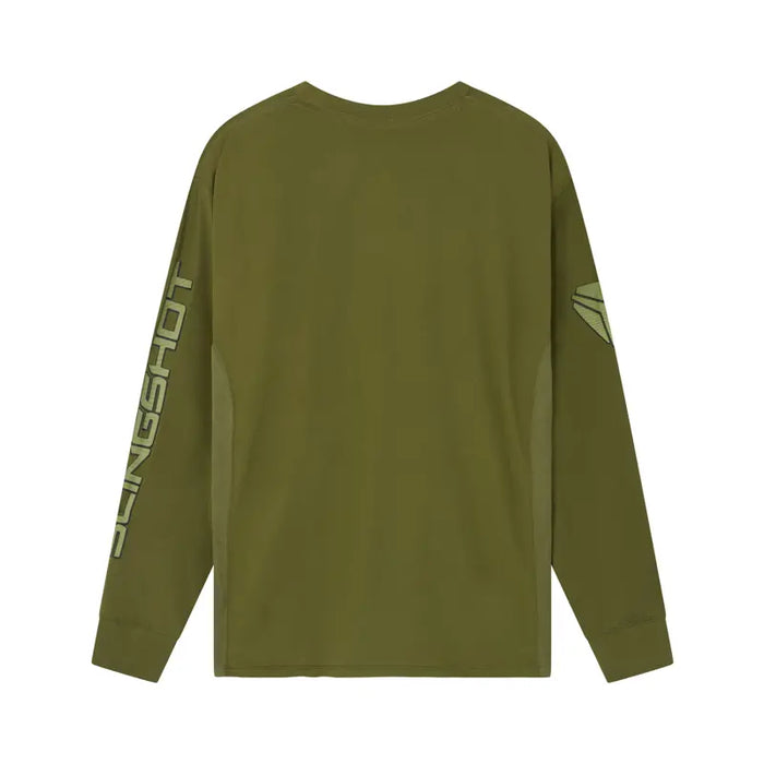 Slingshot Unisex Long Sleeve Performance Shirt, Olive| 2864879