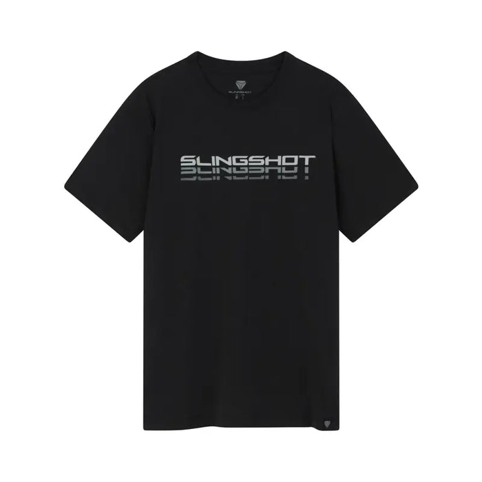 Slingshot Unisex Short Sleeve Crew T-Shirt, Black | 2864913