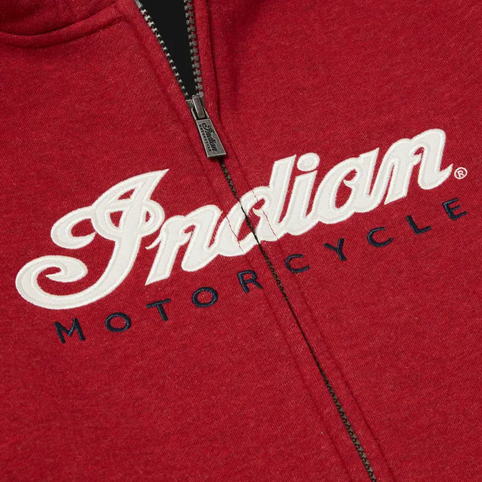 Indian Motorcycle Women's USA Flag Hoodie, Red | 2864949