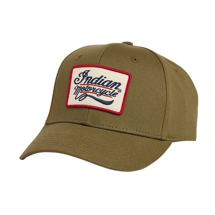 Indian Motorcycle IMC Embroidered Patch Cap, Green | 2864955