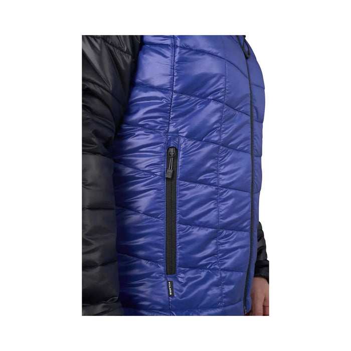 Polaris Women's Roseau Packable Puffer Jacket, Blue/Black | 2865342