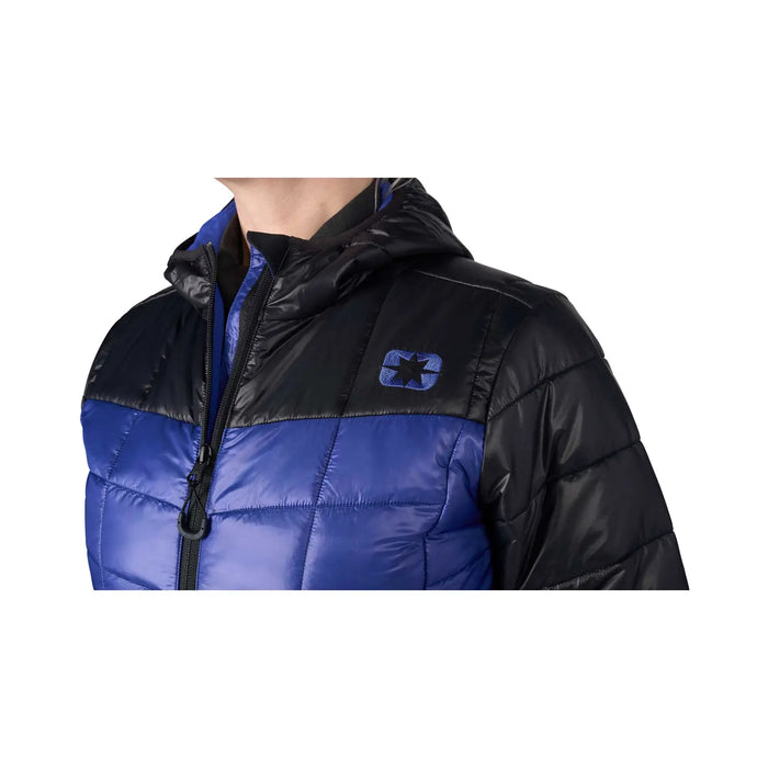 Polaris Women's Roseau Packable Puffer Jacket, Blue/Black | 2865342