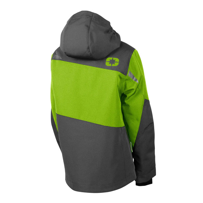 Polaris Youth TECH54 Switchback Jacket, Lime/Gray | 2865350