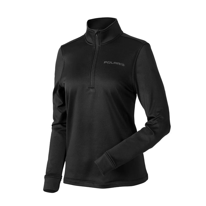 Polaris Women's Alpine Quarter-Zip, Black | 2865363