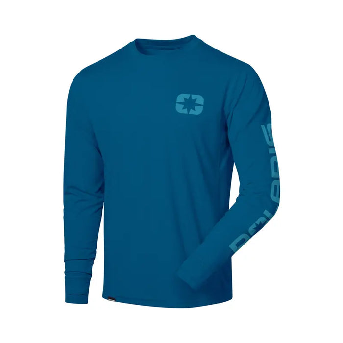 Polaris Men's Performance Long Sleeve Tee, Blue| 2865437