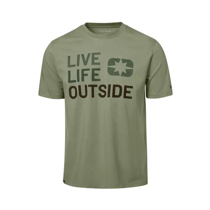 Polaris Men's Life Outside Tee, Green | 2865451