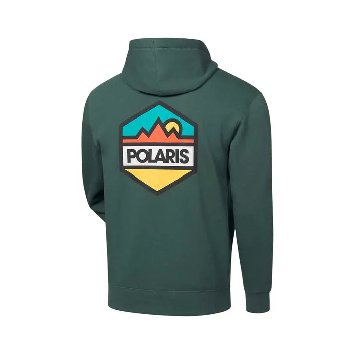 Polaris Men's Hex Graphic Full Zip Hoodie, Green | 2865455