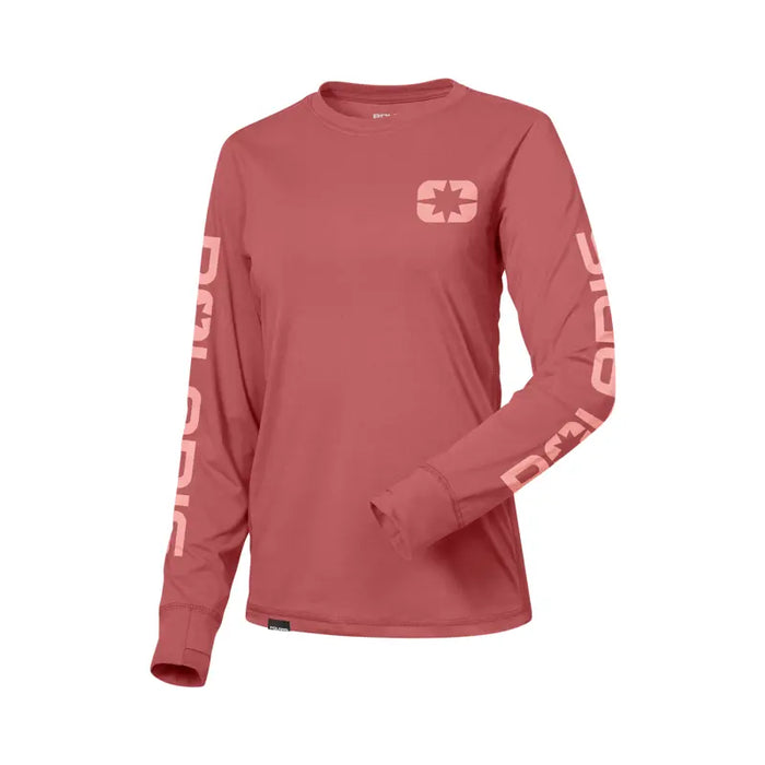 Polaris Women's Long Sleeve Performance Tee, Rose | 2865478