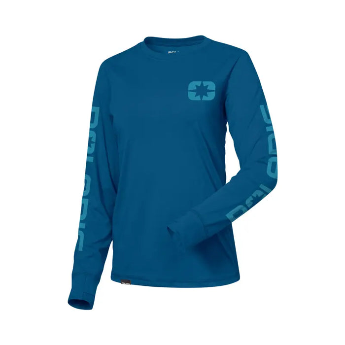 Polaris Women's Long Sleeve Performance Tee, Blue | 2865479