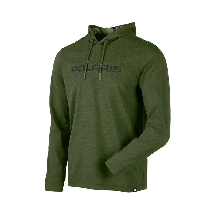 Polaris Men's UPF Hoodie Tee, Olive | 2865492