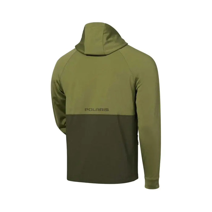 Polaris Men's Tech Full-Zip Hoodie, Olive | 2865508