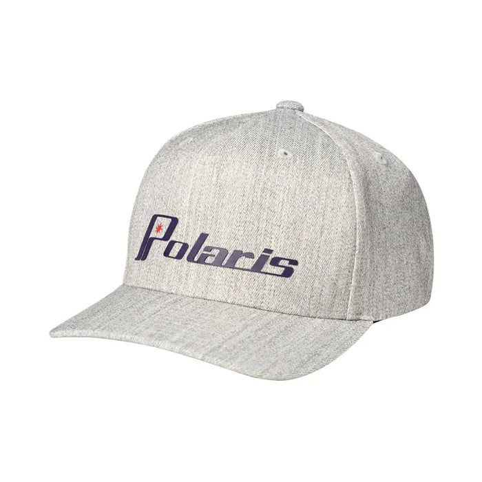 Polaris Heritage Flat Bill Cap, Gray | 2865521