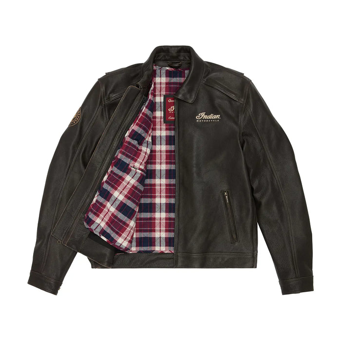 Indian Motorcycle Men's Classic Jacket 3, Brown | 2865541