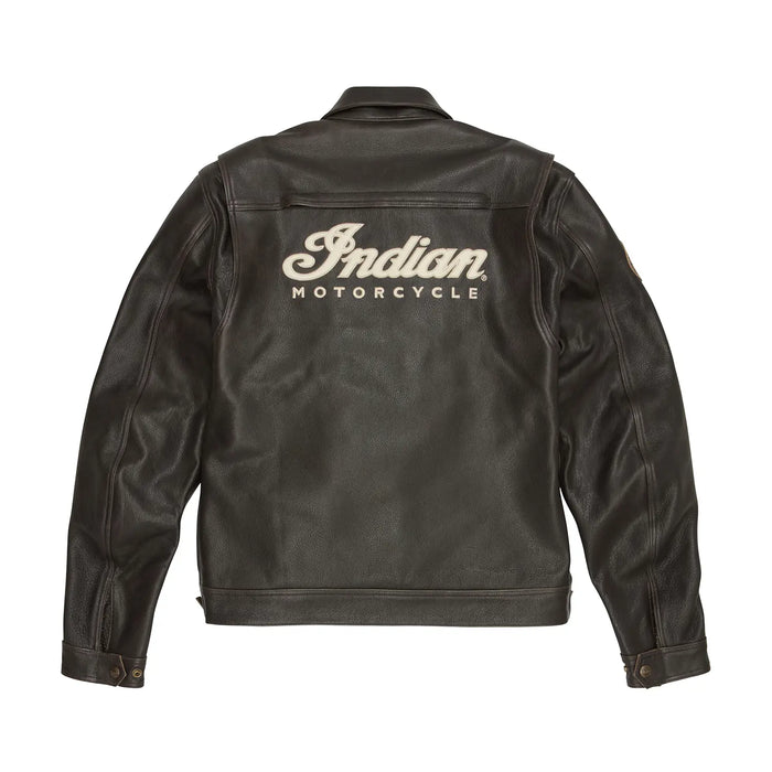 Indian Motorcycle Men's Classic Jacket 3, Brown | 2865541