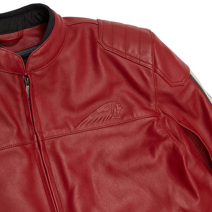 Indian Motorcycle Men's Denver Jacket, Red | 2865543