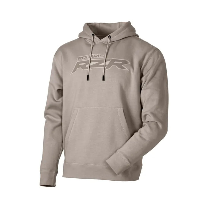 Polaris Men's RZR 3D Logo Hoodie, Tan | 2865591