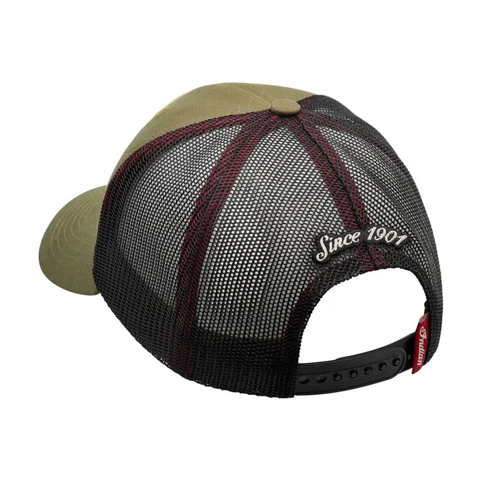 Indian Motorcycle Spirit Lake Patch Trucker Cap, Green | 2865644