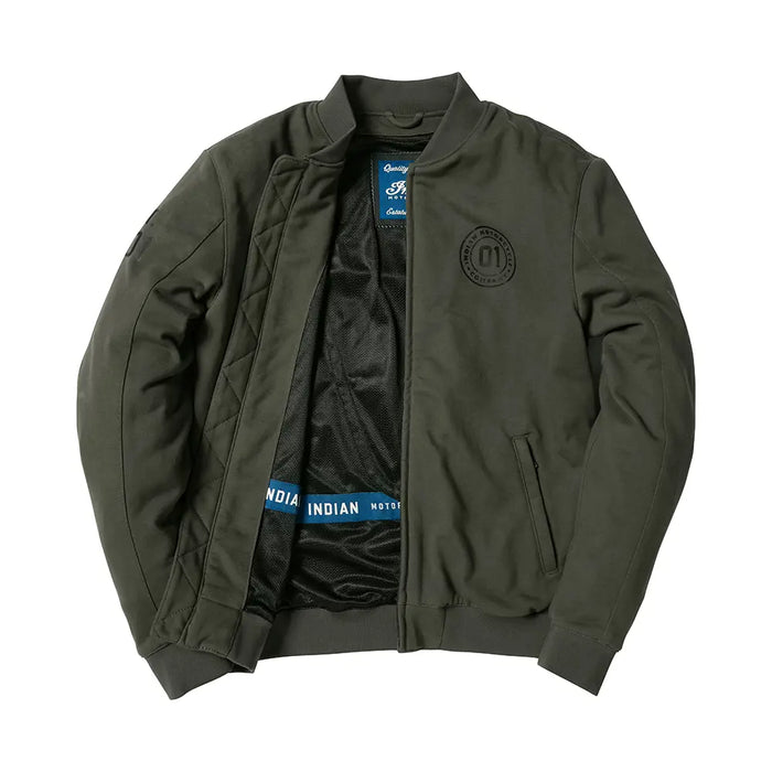 Indian Motorcycle Men's Logan Bomber, Green | 2865666
