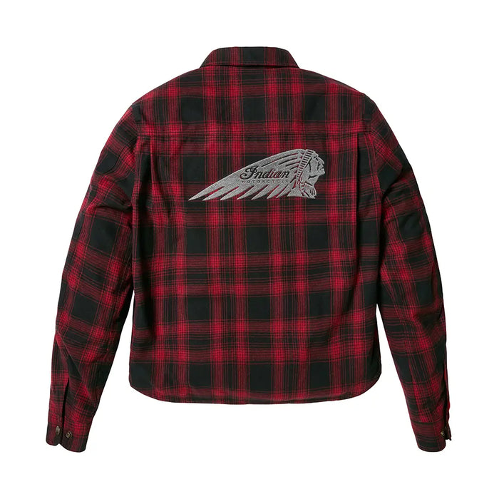 Indian Motorcycle Men's Richmond Over Shirt, Red | 2865667
