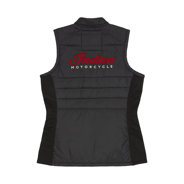 Indian Motorcycle Women's Clayton Thermo Vest, Black | 2865678