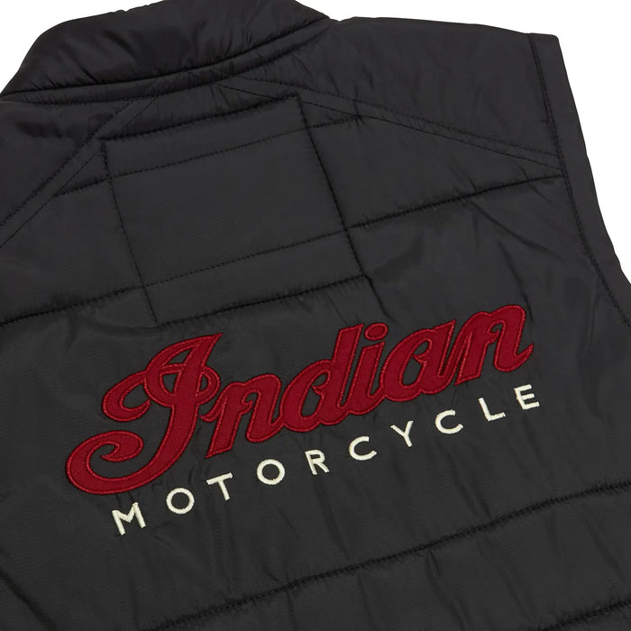 Indian Motorcycle Women's Clayton Thermo Vest, Black | 2865678