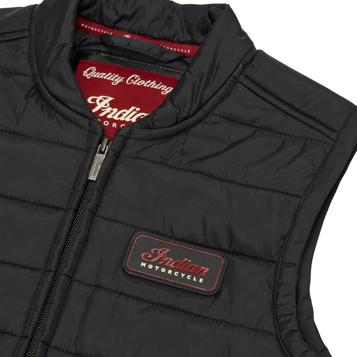 Indian Motorcycle Women's Clayton Thermo Vest, Black | 2865678