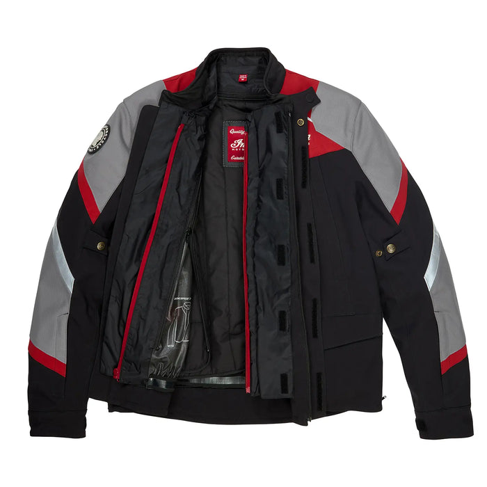 Indian Motorcycle Men's Indianapolis Jacket, Black | 2865704