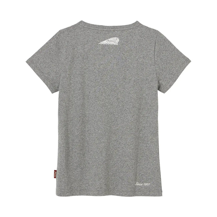 Indian Motorcycle Women's Tri Color Logo Tee, Gray | 2865737