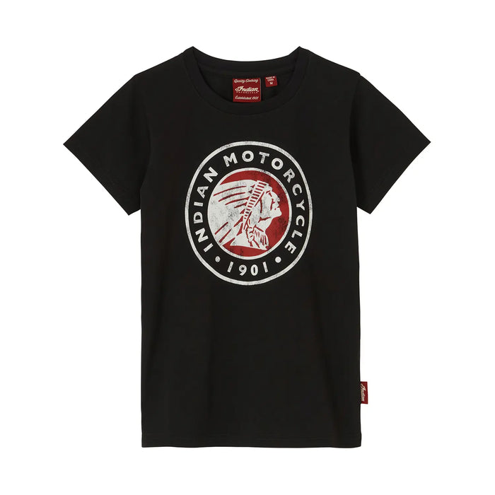 Indian Motorcycle Youth Headdress Icon Tee, Black | 2865754