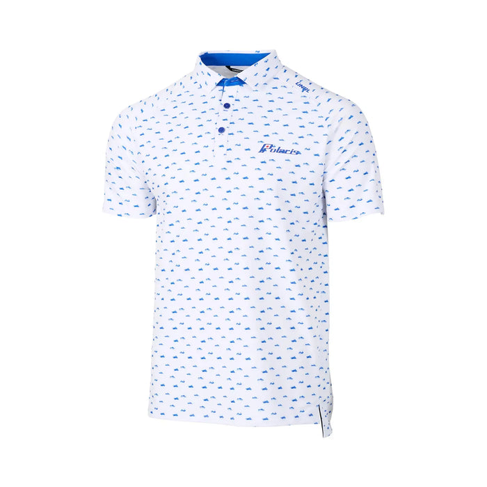 Polaris UNRL x Polaris Printed Polo, White | 2866333