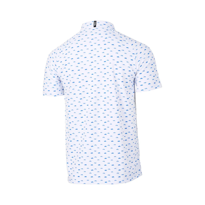 Polaris UNRL x Polaris Printed Polo, White | 2866333