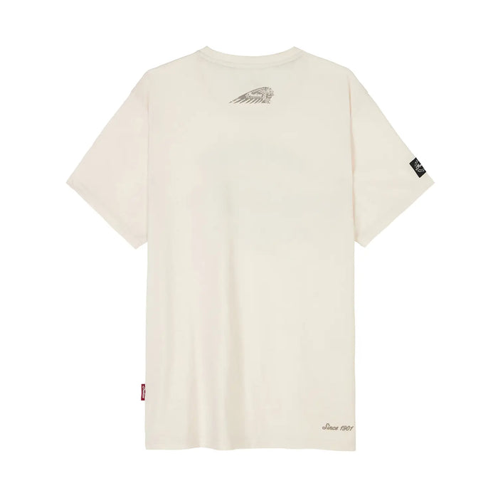 Indian Motorcycle Men's Headdress Motorcycle T-Shirt, Oatmeal | 2866679