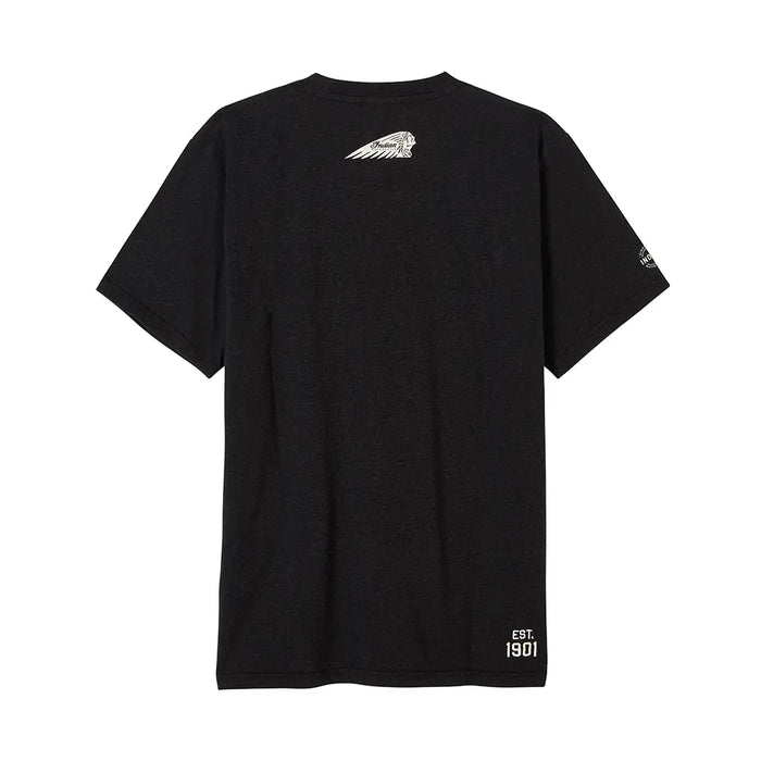 Indian Motorcycle Men's Block Logo Print T-Shirt, Black | 2866372