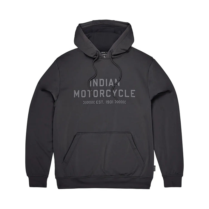 Indian Motorcycle Est. 1901 Print Hoodie, Gray | 2866381