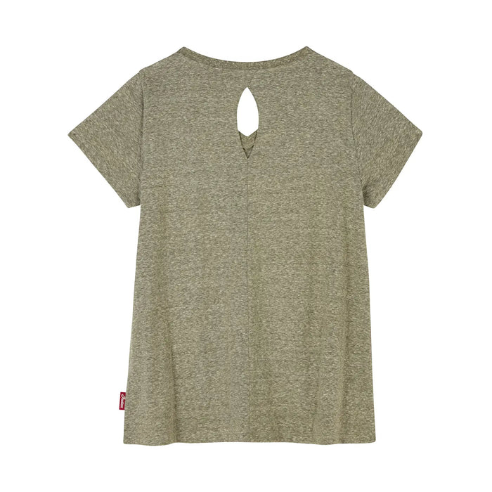 Indian Motorcycle Women's Marl Headdress Tee, Green | 2866389