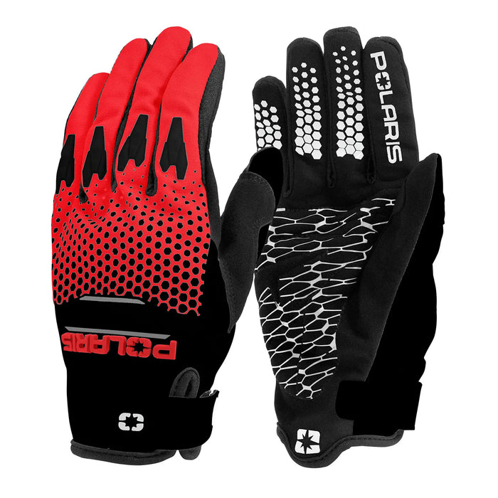 Polaris Throttle Gloves, Red | 2866411