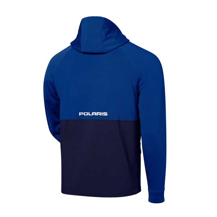 Polaris Women's Tech Full-Zip Hoodie, Blue/Black | 2866419